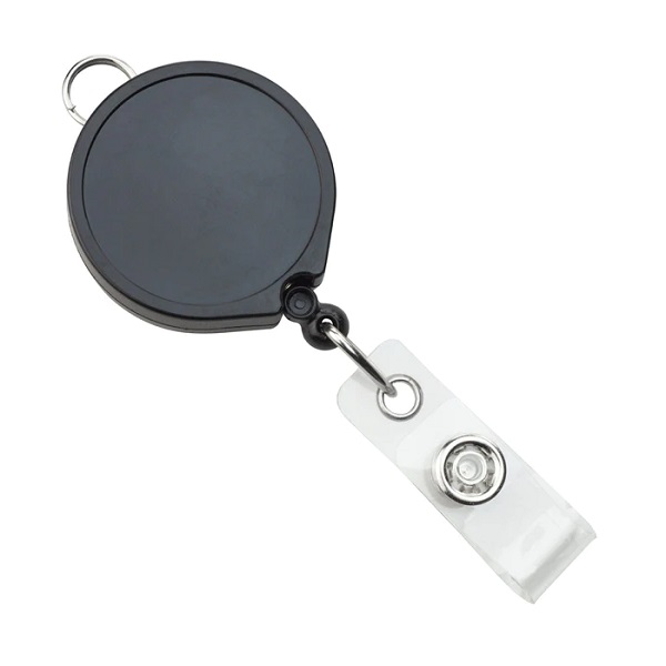 Bilde av Black badge reel with ring and strap. 60270187 (DE,SE,NO,FI,RO,PL)