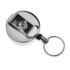 Picture of ID badge reel with belt clip and key ring. 60270208