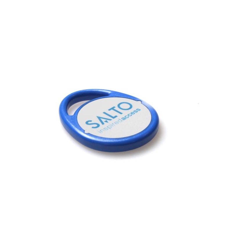 Picture of Blue key fob Salto MIFARE® PFM04KB 4KB 7 byte UID. Keyfob. 70102072