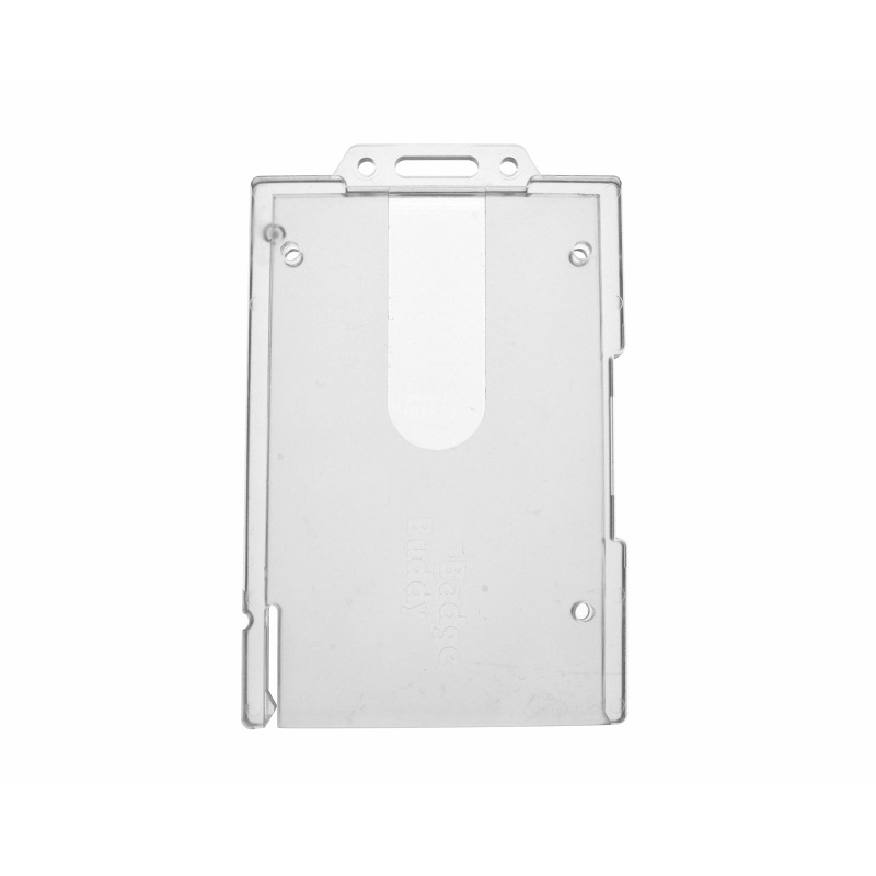 Bilde av Enclosed ID Badge Lockable card holder / carrying case rigid plastic (vertical / portrait) for 2 cards. 60270287 (DE,SE,NO,FI,RO,PL)